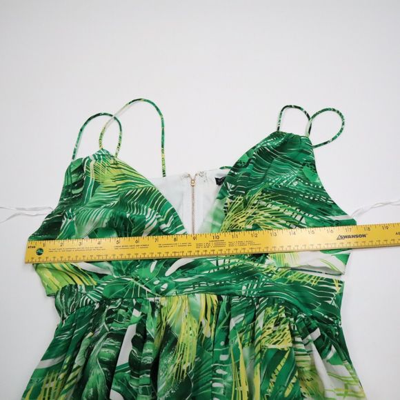 Fashion Nova Key West Maxi Tropical Dress Sz Medium  Womens Long Summer - Picture 15 of 15